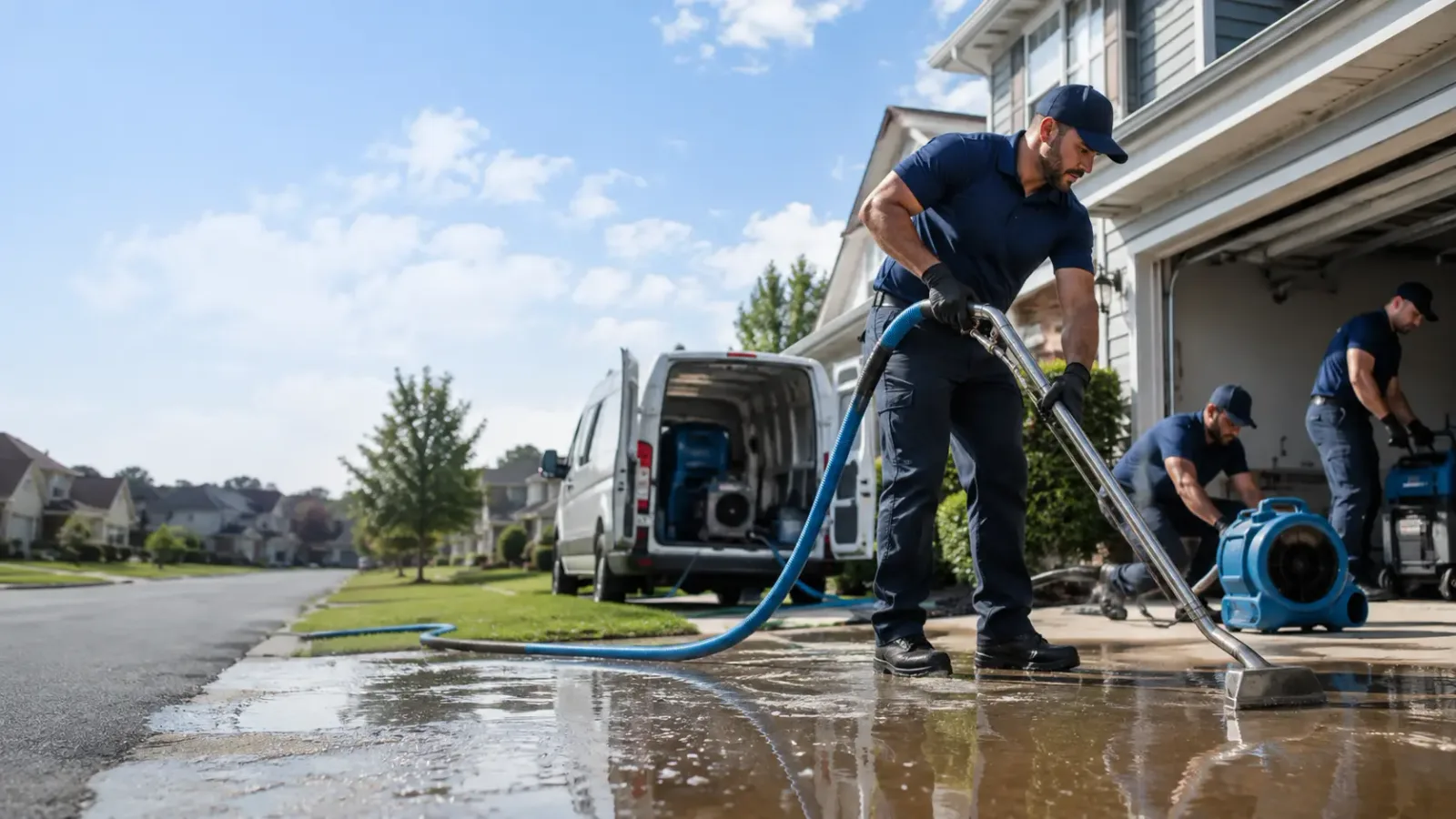 Flood Damage Restoration in Tyro, KS